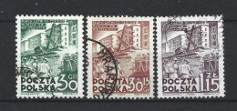 Poland 1951 Habitat Y.T. 627/628 (0) - Used Stamps