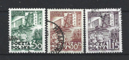 Poland 1951 Habitat Y.T. 627/628 (0) - Oblitérés