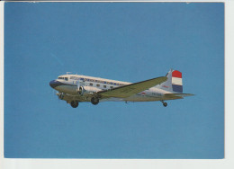 Vintage Pc DDA Dutch Dakota Association Douglas Dc-3 Aircraft - 1919-1938: Between Wars
