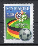 2006 SAN MARINO SET MNH ** 2102 Campionati Mondiali Di Calcio FIFA - Nuovi