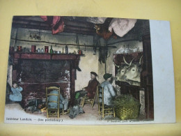 40 4238 CPA PRECURSEUR - AUTRE VUE COLORISEE N° 3 - 40 INTERIEUR DANS LES LANDES (LOU PACHEDENY) - ANIMATION - Fermes