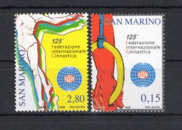 2006 SAN MARINO SET MNH ** 2114/2115 Ann. Fondazione Federazione Int. Ginnastica - Neufs