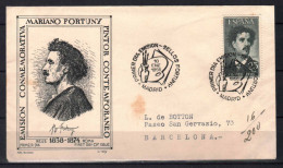 SPAIN STAMPS . FD COVER 1956 - Lettres & Documents