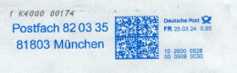 81803 München POB 820335 2024 Frankit - Maschinenstempel (EMA)