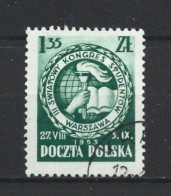 Poland 1953 Students Congress Y.T. 716 (0) - Gebraucht