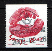 Sweden 2009 - Kissing Mouth, Timbre "Baiser" -  Used - Usati