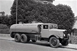 Latil V3Y10 Ancien Camion  Citerne (1933)  -  15x10cms PHOTO - Trucks, Vans &  Lorries