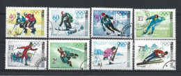 Poland 1968 Ol. Winter Games Grenoble Y.T. 1670/1677 (0) - Usados