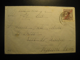 ??? 1912 To Figueira Da Foz Republica Overprinted Stamp On Cancel Cover PORTUGAL - Briefe U. Dokumente
