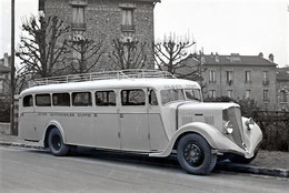 Latil Type V3AB3  Ancien Autobus - Route Alger-Oran - Lignes Automobiles Ruffie  - 15x10cms PHOTO - Autobus & Pullman