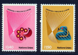 NU (Geneve) 1982 Yvert 109 / 110 ** TB - Unused Stamps