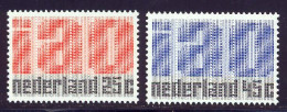 Pays-Bas 1969 Yvert 886 / 887 ** TB - Ungebraucht