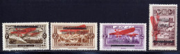 Grand Liban PA 1927 Yvert 21 / 24 * TB Charniere(s) - Luchtpost