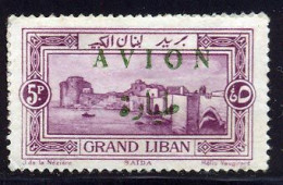 Grand Liban PA 1925 Yvert 11 (*) B Neuf Sans Gomme - Poste Aérienne