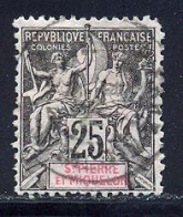 St Pierre Et Miquelon 1892 Yvert 66 (o) B Oblitere(s) - Oblitérés
