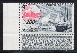 St Pierre Et Miquelon PA 1947 Yvert 20 * TB Charniere(s) - Nuevos