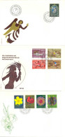 Liechtenstein FDC 1972 Yvert 498 / 506 (o) B Oblitere(s) - FDC