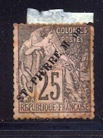 St Pierre Et Miquelon 1891 Yvert 25 (o) B Oblitere(s) - Used Stamps