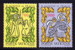 Vatican 1982 Yvert 726 / 727 ** TB Bord De Feuille - Nuovi