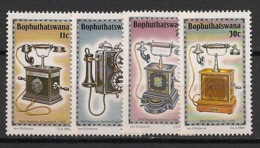 BOPHUTHATSWANA - 1984 - N°YT. 125 à 128 - Telephone - Neuf Luxe ** / MNH / Postfrisch - Bophuthatswana