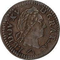 France, Louis XV, Liard à La Tête Laurée, 1773, Lille, Cuivre, TTB+ - 1715-1774 Ludwig XV. Der Vielgeliebte