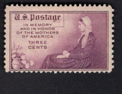 206998602 1934 SCOTT 737 (XX) POSTFRIS MINT NEVER HINGED - Mothers Of America - Unused Stamps
