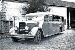 Latil Type V3AB3 Carrosserie Currus  Ancien Autobus (1935)  -  Establissements Brivin Niort  - 15x10cms PHOTO - Busse & Reisebusse