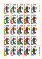 Centroafrica Nº 536 Al 537 En Pliegos De 25 Series - Centraal-Afrikaanse Republiek