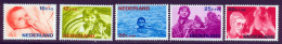 Pays-Bas 1966 Yvert 839 / 843 ** TB Bord De Feuille - Ungebraucht