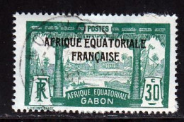 Gabon 1928 Yvert 116A (o) B Oblitere(s) - Gebruikt