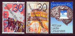 Pays-Bas 1975 Yvert 1014 / 1016 ** TB - Nuovi