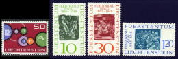 Liechtenstein 1961 Yvert 364 - 405 / 407 ** TB Bord De Feuille - Nuevos