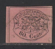 Etats Pontificaux 1867 Yvert 18 (o) B Oblitere(s) - Papal States