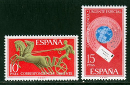 Espagne Express 1971 Yvert 36 / 37 ** B - Eilbriefmarken