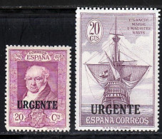 Espagne Express 1930 Yvert 8 - 11 * TB Charniere(s) - Exprès