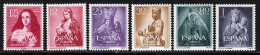Espagne 1954 Yvert 840 - 843 - 845 - 846 - 849 - 850 ** TB - Neufs