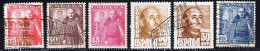 Espagne 1948 Yvert 766 - 768 / 770 - 770A - 773 (o) B Oblitere(s) - Usati