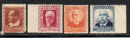 Espagne 1931 Yvert 498 - 503 - 506 - 507 ** TB - Ungebraucht