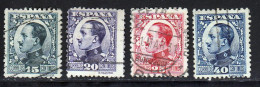 Espagne 1930 Yvert 406 / 408 - 410 (o) B Oblitere(s) - Usados