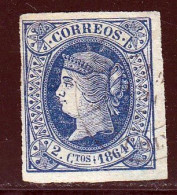 Espagne 1864 Yvert 59 (o) B Oblitere(s) - Used Stamps