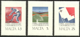 Malte 1975 Yvert 516 / 518 ** TB Bord De Feuille - Malta