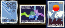 Liechtenstein 1979 Yvert 669 / 671 ** TB - Unused Stamps