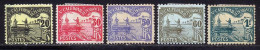 Nouvelle-Caledonie Taxe 1906 Yvert 19 / 23 * B Charniere(s) - Portomarken