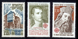 Andorre Francais 1980 Yvert 282 - 284 / 285 ** TB Bord De Feuille - Nuevos