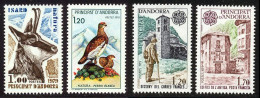 Andorre Francais 1979 Yvert 274 / 277 ** TB - Nuevos