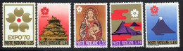 Vatican 1970 Yvert 497 / 501 ** TB Bord De Feuille - Nuovi