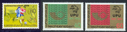 Liechtenstein 1974 Yvert 549 / 551 ** TB Bord De Feuille - Ungebraucht