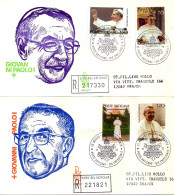 Vatican FDC 1978 Yvert 662 / 665 - FDC