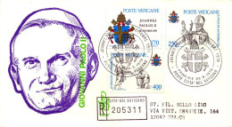 Vatican FDC 1979 Yvert 666 / 668 - FDC