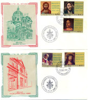 Vatican FDC 1970 Yvert 505 / 509 Christ - FDC